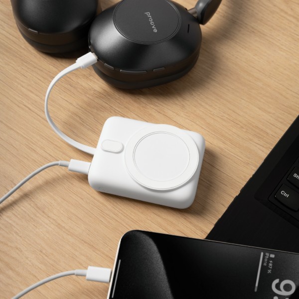 Фото - Батарея мобильная Proove Neutron 22.5W 10000mAh silver/white (PBNE22022206)